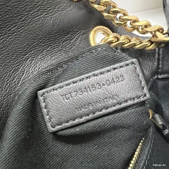 PLUNGED LAMBSKIN CALYPSO IN YSL 0625